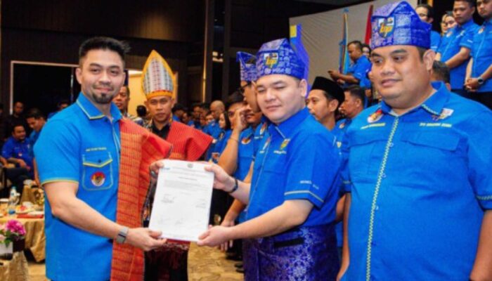 Kepengurusan KNPI Sumut Dilantik, Ini Harapan Ketum KNPI Riano Panjaitan