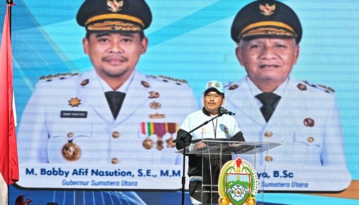 Sekda Provsu Lepas Kontingen Perdana ke PON Bela Diri 2025
