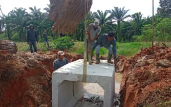Satgas TMMD Kodim 0204/DS Tuntaskan Pemasangan Box Culvert Titik Ketiga Ukuran 60×60