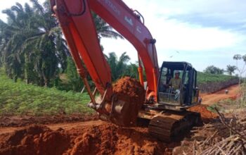 Kodim 0204/DS Kerahkan Alat Berat, Pembukaan Jalan 1 Km Tuntas di Lokasi TMMD Deliserdang
