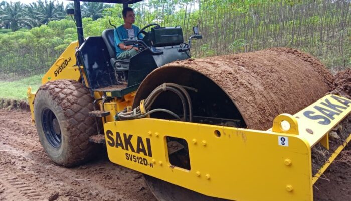 Satgas TMMD Kodim DS Kerahkan Alat Berat Buka Jalan 2.702 Meter