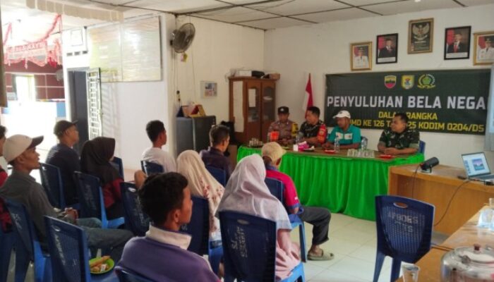 Sertu Yohan : Bela Negara Adalah Implementasi Nyata Warga dalam Gotong Royong TMMD