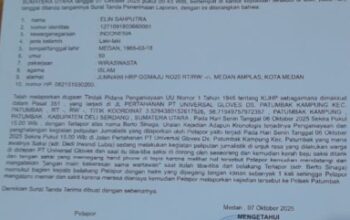 Polisi Didesak Tangkap Para Pelaku Penganiaya Dua Jurnalis di Depan PT Universal Gloves