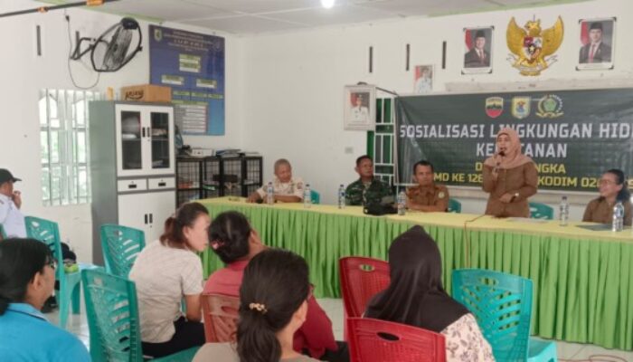 Kodim 0204/DS Gelar Sosialisasi Lingkungan Hidup