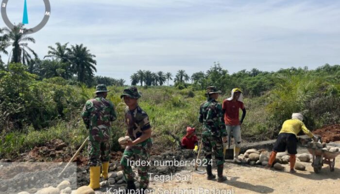 TMMD Ke-126 Pastikan Jalan Desa Kokoh dan Aman Jangka Panjang