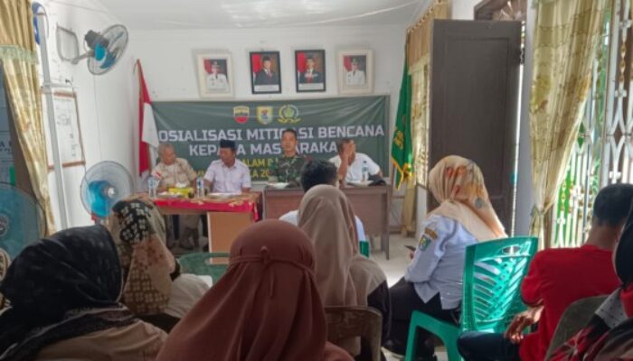 TMMD Kodim 0204/DS Libatkan BPBD Sergai