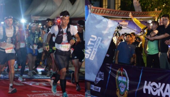 Bobby Lepas Seribuan Peserta Trail of The Kings di Pulau Samosir