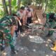 Sinergi TNI-Polri Percepat Pembangunan RTLH Ediyan Ditargetkan Selesai Sebelum Penutupan TMMD 126