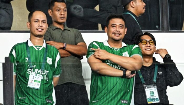 Jumlah Penonton PSMS Terus Meningkat, Gubernur Sumut Bobby Nasution Dorong Tumbuhnya Industri Sepakbola