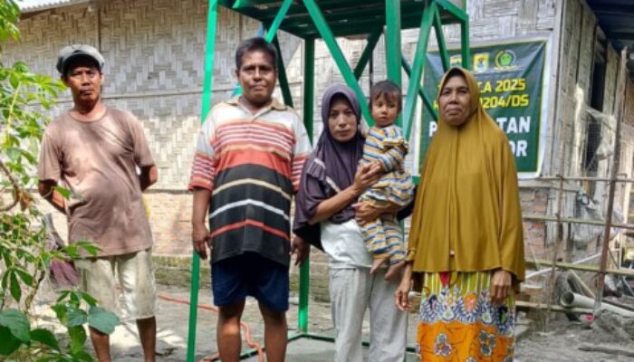 Satgas Kodim DS Selesaikan Total Proyek TMAB di Desa Nagur