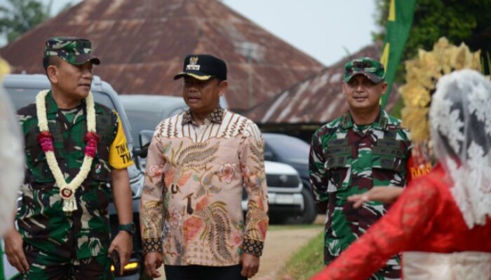 Kunjungan WASEV TMMD ke-126 di Serdang Bedagai