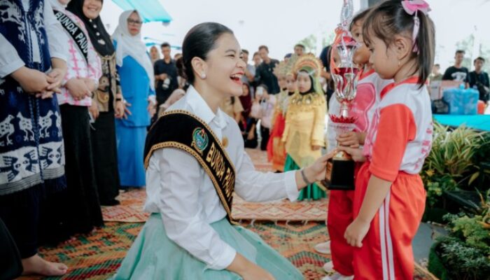 Ajakan Kahiyang Ayu Saat di Kampung Ceria Anak Merdeka 2025