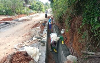 Pengerjaan TPT Satgas TMMD 126 Kodim DS Capai 90 Persen