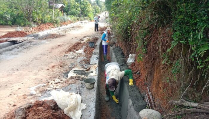 Pengerjaan TPT Satgas TMMD 126 Kodim DS Capai 90 Persen