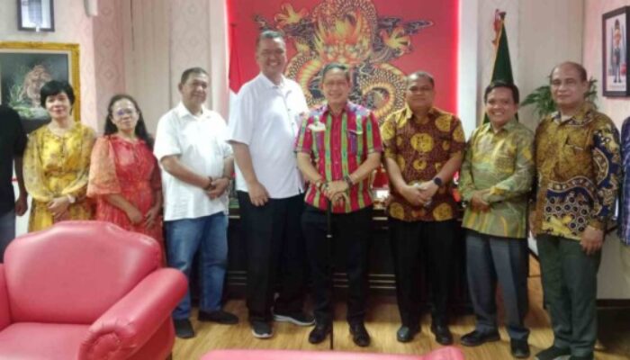 Panitia Pembangunan GKPS Helvetia  Memohon Bantuan Ketua DPRD Medan