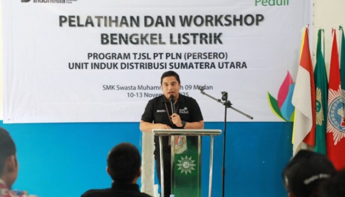 PLN Dorong Guru SMK Jadi Pelopor Konversi Motor Listrik di Medan