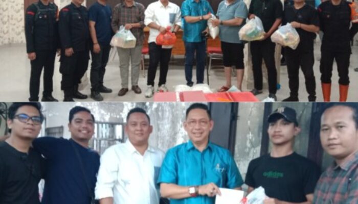 Wong Salurkan Bantuan untuk Korban Banjir dan Kebakaran di Medan