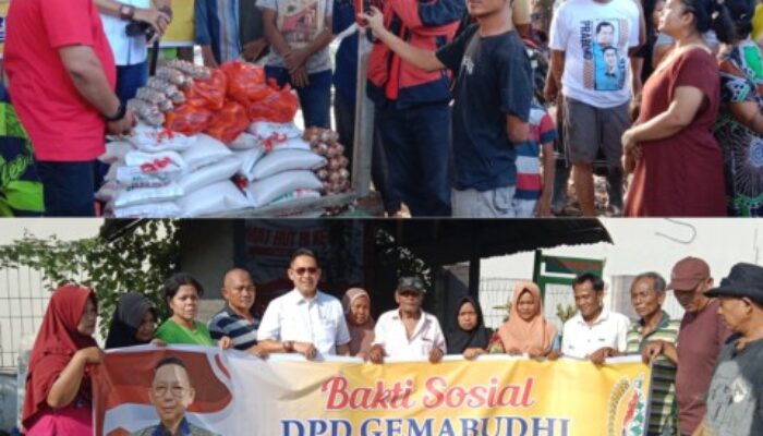Ketua Gemabudhi Sumut Salurkan Ratusan Paket Sembako ke Warga Terdampak Banjir di Titipan dan Mabar