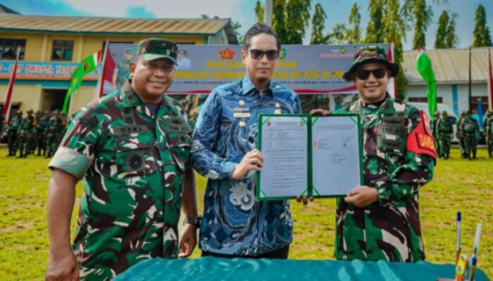 Rico Apresiasi TMMD ke-126, Bukti Sinergi TNI dan Pemko Hadirkan Manfaat Nyata bagi Warga