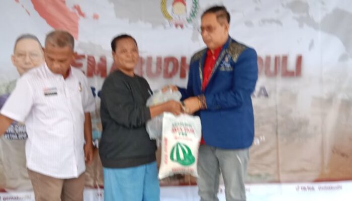 Gemabudhi Sumut Salurkan Bantuan ke Warga Terdampak Banjir di Medan