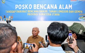Wagubsu Pastikan Stok Beras Bulog Cukup untuk Korban Bencana Alam