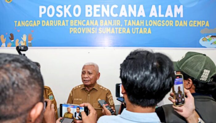 Wagubsu Pastikan Stok Beras Bulog Cukup untuk Korban Bencana Alam