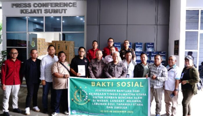 Kajatisu Salurkan Bantuan untuk Awak Media dan Warga Terdampak Bencana