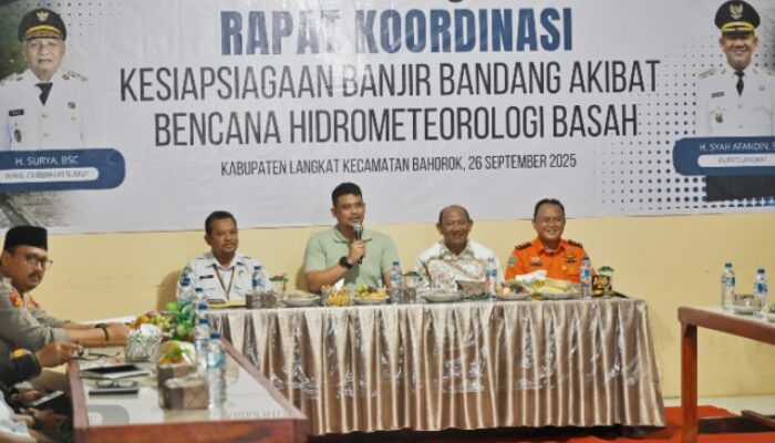 Gubernur Sumut Bobby Nasution Sudah Terbitkan Instruksi Sigap Bencana Sejak September