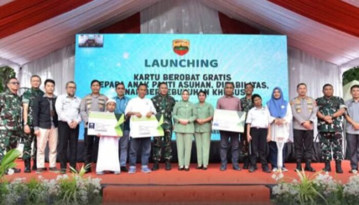 Ketua DPRD Medan Hadiri Peluncuran Kartu Berobat Gratis Kodam I/BB