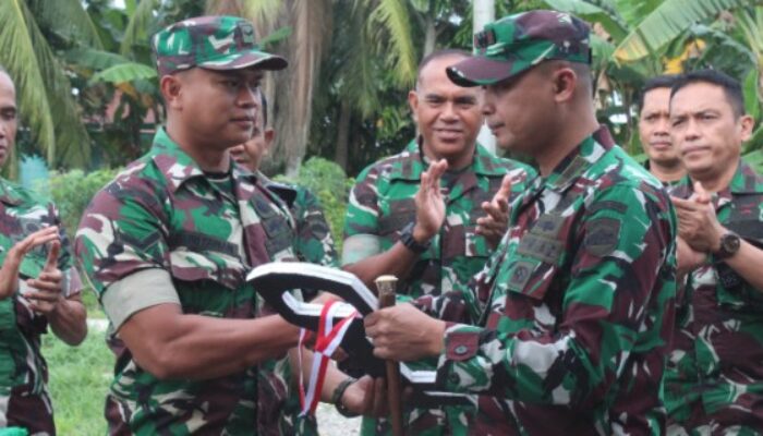 Dandim 0204/DS Serahkan Kunci Rumah Dinas Swakelola KASAD 2025