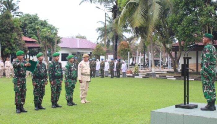 Kodim DS Gelar Upacara Bendera 17-an Bulan Desember