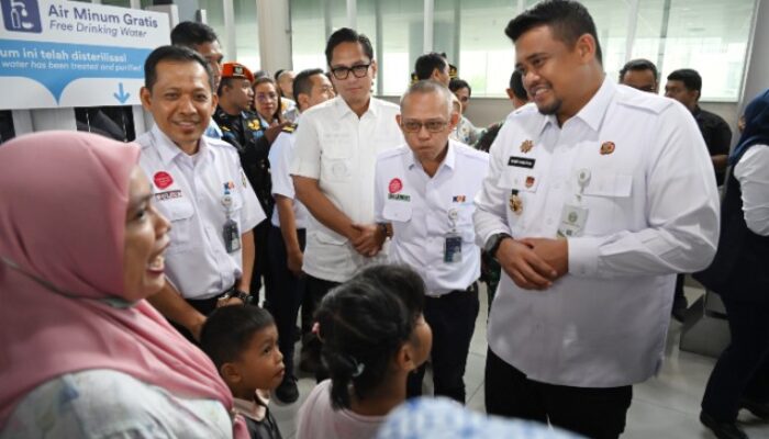 Bobby Cek Kesiapan Transportasi Mudik Natal dan Tahun Baru di Sumut