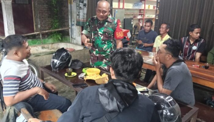 Koramil 04/SBB Gelar Rabu Bersinar, Ajak Warga Desa Jauhi Narkoba