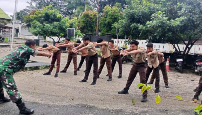 Koramil 15/SPP Gelar Kegiatan Selasa Sehat Bersama Siswa SMKN 1 Sipispis
