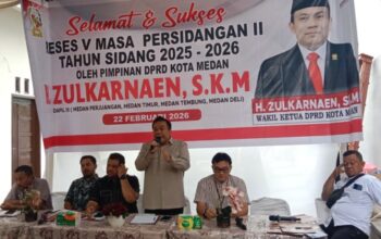 Zulkarnaen Gaungkan “Medan Makmur untuk Rakyat” dan Tanggapi Tegas PBI-JK Saat Reses