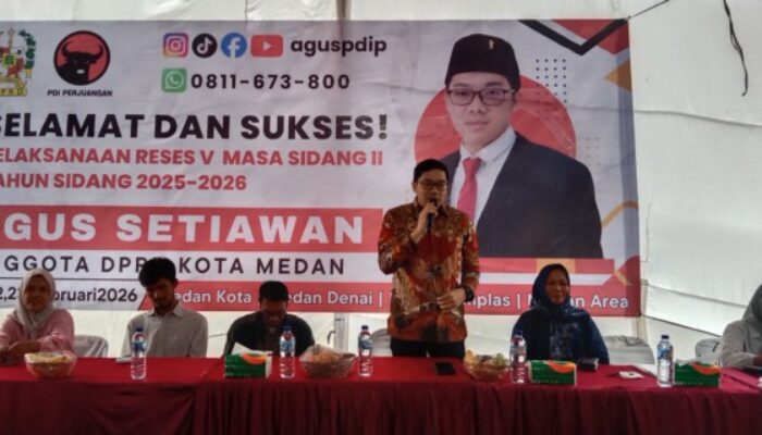 Gelar Reses, Agus Terima Keluhan Lampu Jalan Hingga Pengurusan KK dan Akar Pohon