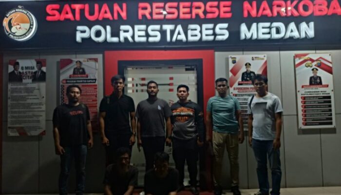 Intel Kodim 0204/DS Gerebek Barak Narkoba dan Judi di Sibolangit