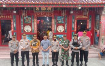 Babinsa Koramil 13/TT Dampingi Muspida Plus dalam Perayaan Imlek 2026