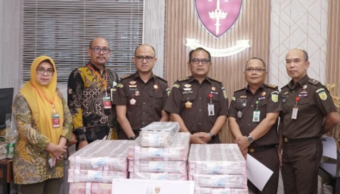 Kejatisu Terima Pengembalian Rp13,18 M Terkait Korupsi Waterfront City