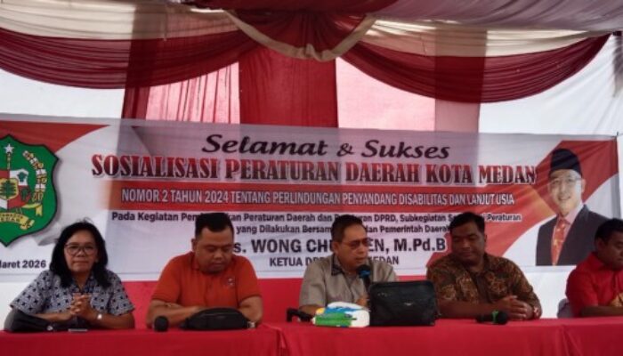 Wong: Lansia dan Disabilitas Tanggungjawab Pemerintah Saat Sosperda No.2 Tahun 2024