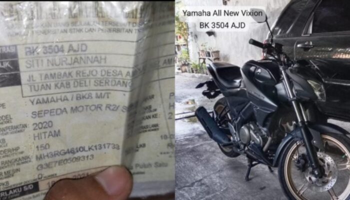 Rumah Wartawati Online di Deli Serdang Dibobol Maling, Motor Vixion dan Ponsel Berisi Kartu ATM Raib