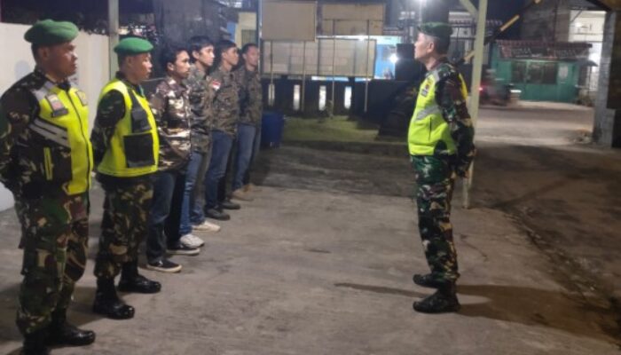 Koramil 01/Sunggal dan Ormas Patroli Keamanan Sunggal