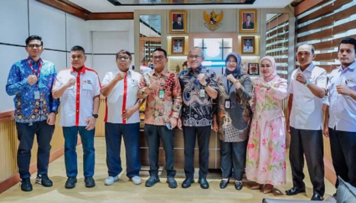 PMI Medan Paparkan Program Ketahanan Panas kepada Pemko Medan