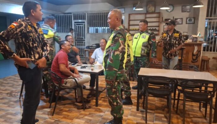 Koramil 10/SR dan FKPPI Amankan Jelang Idul Fitri 1447 H