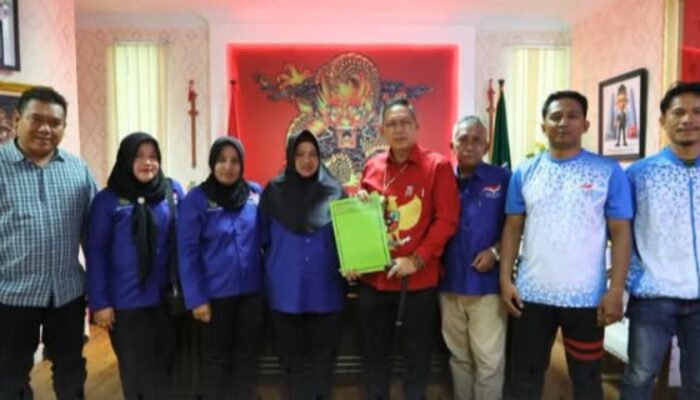 Ketua DPRD Medan Terima Audiensi NPCI, Bahas Kolaborasi Olahraga Disabilitas