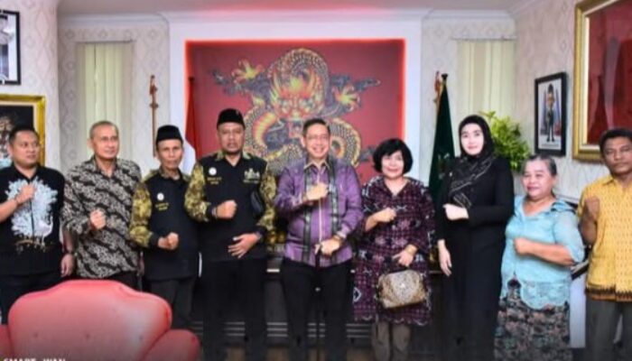 Wong Terima Audiensi Paguyuban Jawa Nusantara Bersatu Sumut