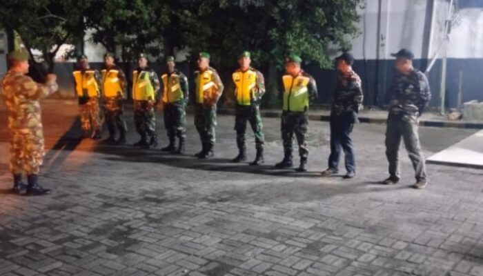 Kodim DS dan FKPPI Patroli Bersama  di Kota Tebing Tinggi