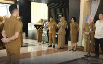 Sekretaris DPRD Medan Pamitan Dalam Apel Pagi