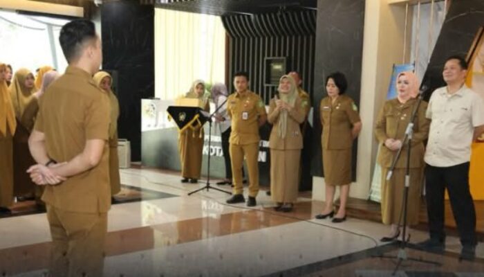 Sekretaris DPRD Medan Pamitan Dalam Apel Pagi