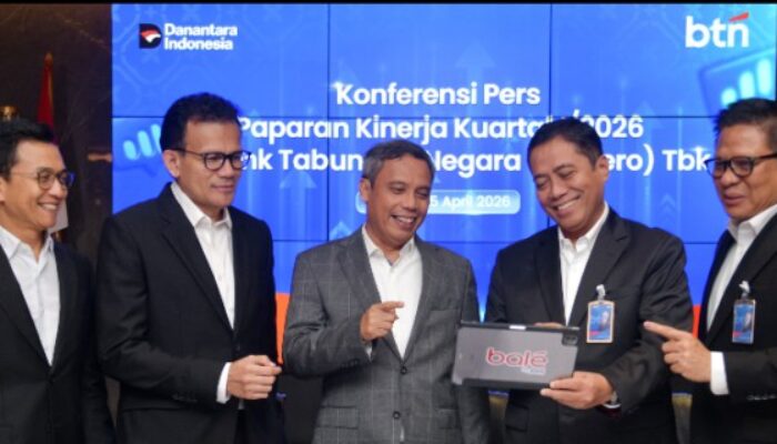 BTN Salurkan 6 Juta KPR, Laba Bersih Kuartal I 2026 Tumbuh 22,6%